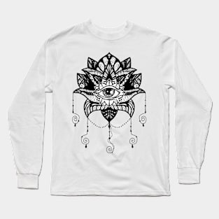 Lotus Meditation Long Sleeve T-Shirt